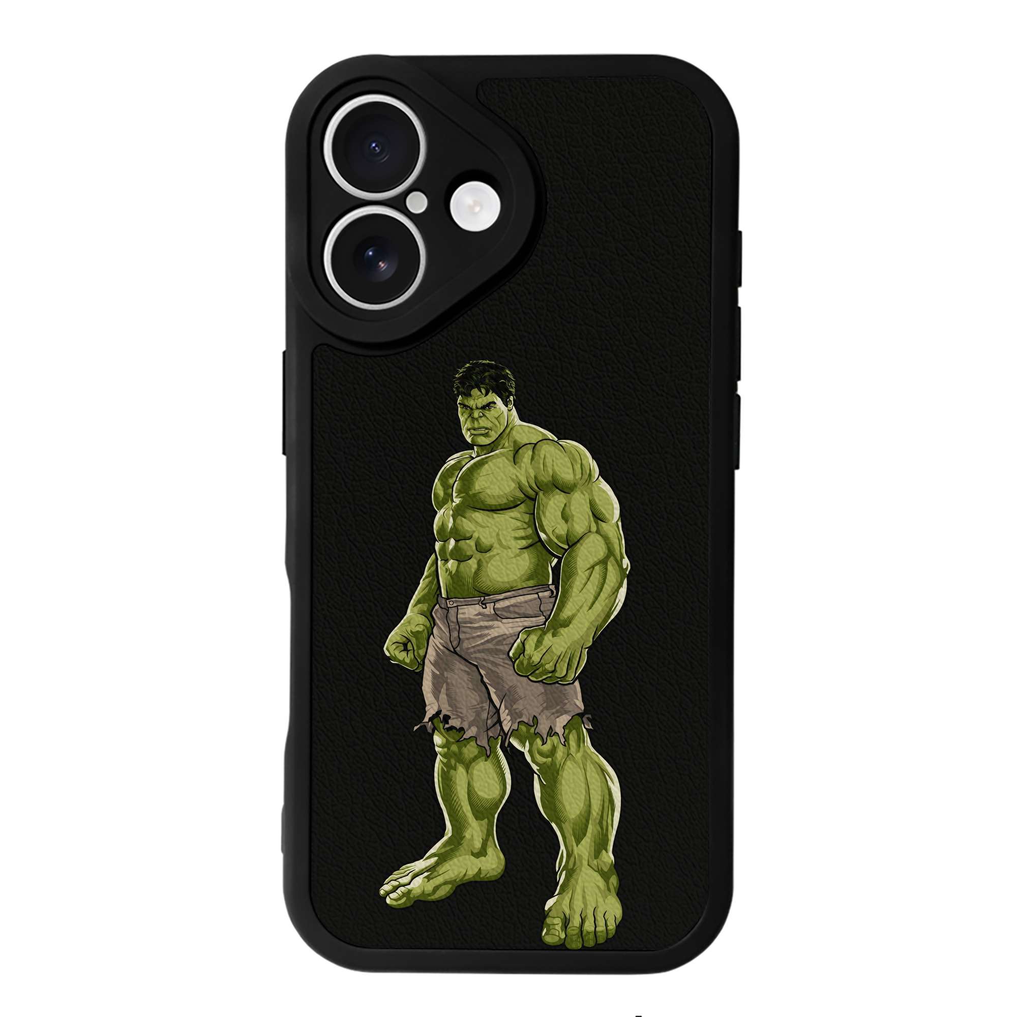 （画像用） アベンジャーズ The Avengers 【iPhone 16シリーズ対応】シリコンスマホケース（レザー調） 材質：シリコン
